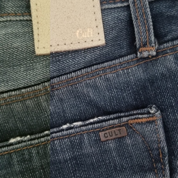 NWOT Cult of Individuality Distressed Denim Shorts - Picture 2 of 2